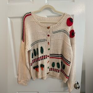 Vintage Farmer’s Market Knit Cardigan